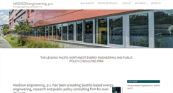 Desktop Screenshot of madisonengineeringps.com
